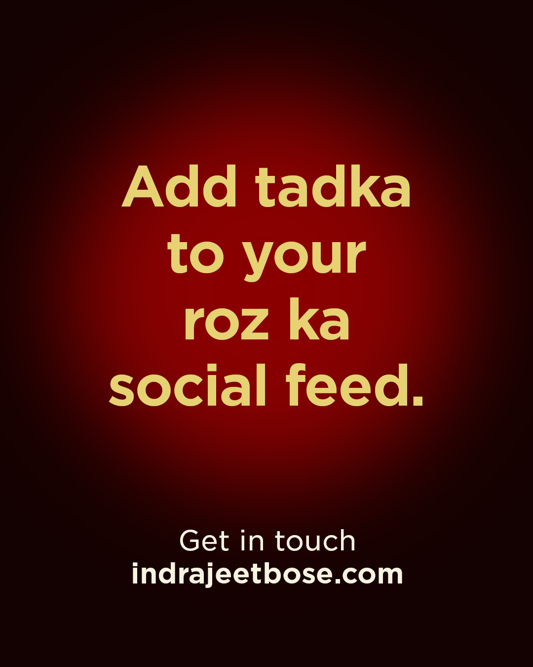 Indrajeet Bose Promo
