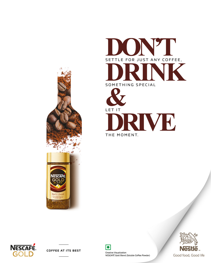Nescafé Gold Don't Drink & Drive
