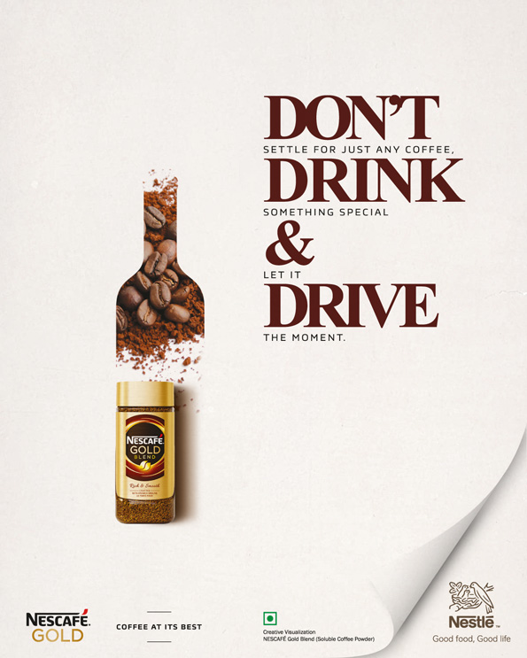 Nescafé Gold Don't Drink & Drive